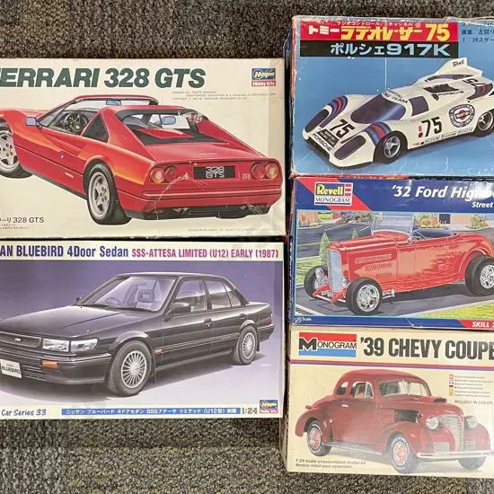 Qty of Assorted Boxed Model Cars