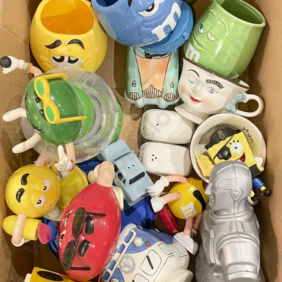 Qty of Assorted M&M Memorabilia