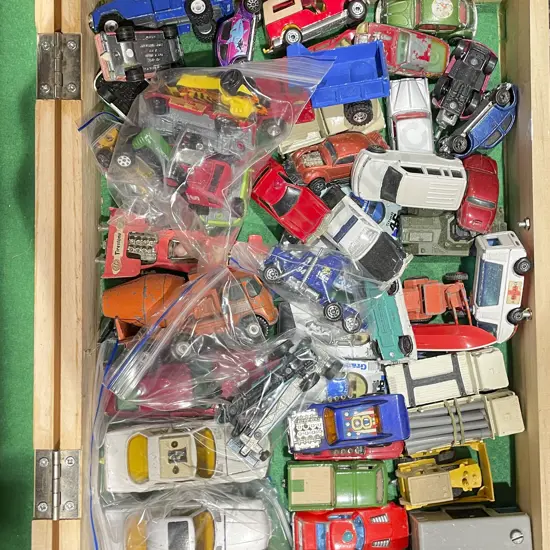 Qty of Assorted Toy Cars