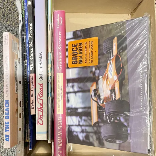 Qty of Assorted Books Including Car Reference