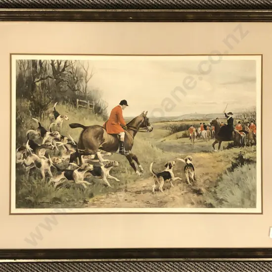 Framed Hunting Print