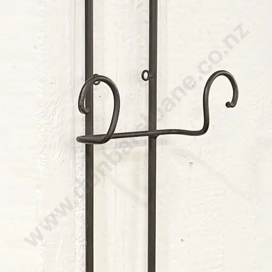 Wrought Iron Plate Rack