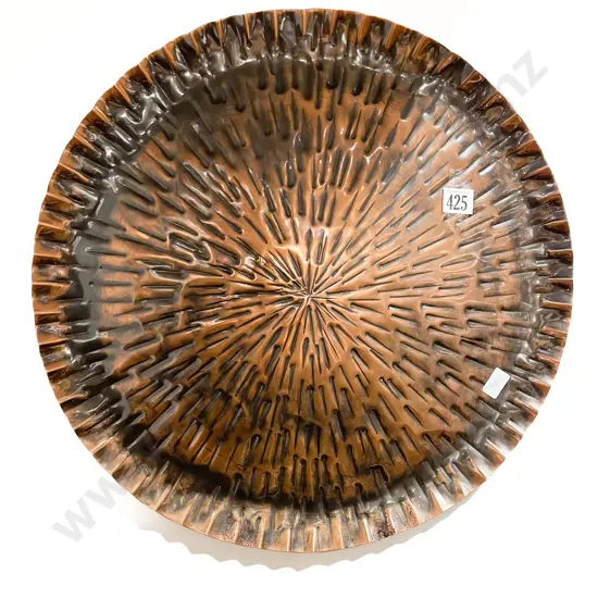 Christchurch Made Copper Circular Wall Hanging