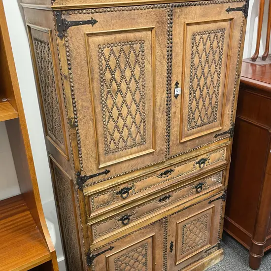 Spanish Style Bookcase Cabinet