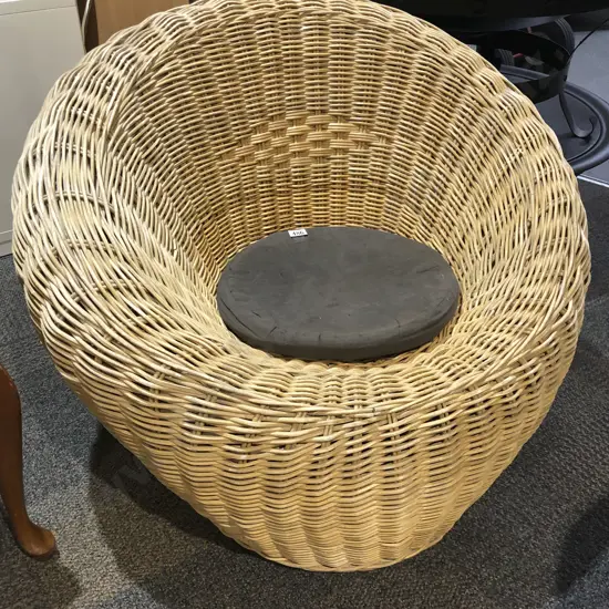 Wicker Tub Chair