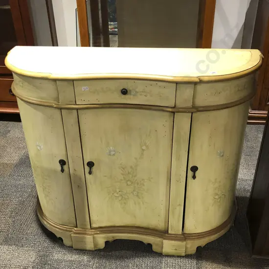 French Style Painted Side Board