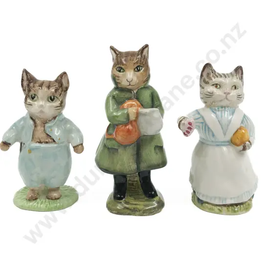 Three Beswick Beatrix Potter Figures