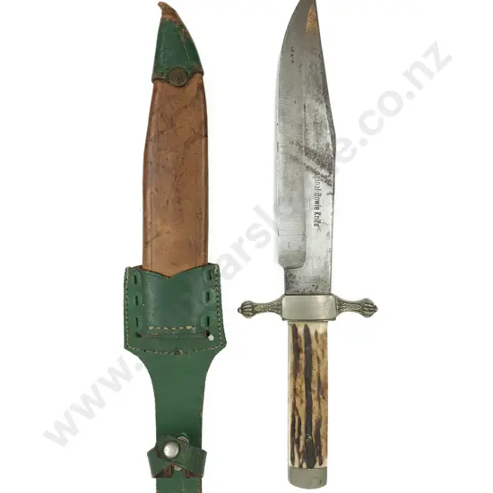 Bowie Knife with Antler Handle