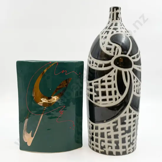 Peter Collis Vase Together with Two other Vases