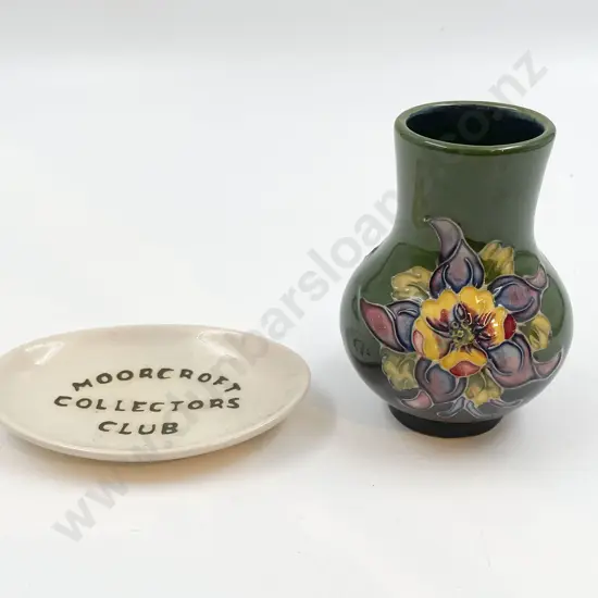 Moorcroft Vase and Dish