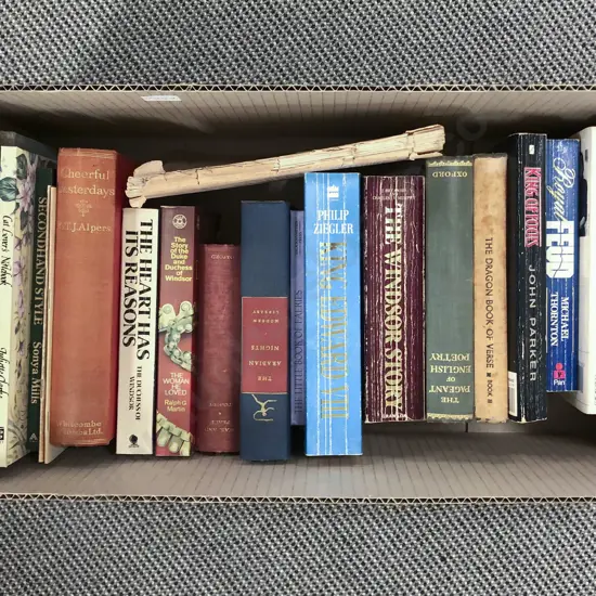Box of Assorted Books