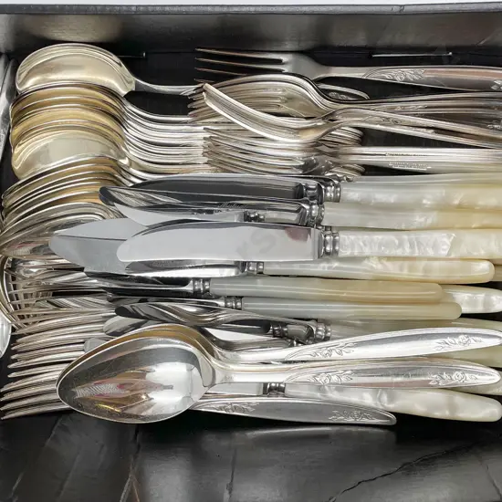 Box of Assorted Cutlery