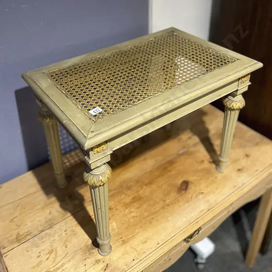 Wycombe Topped Green Painted Occ. Table