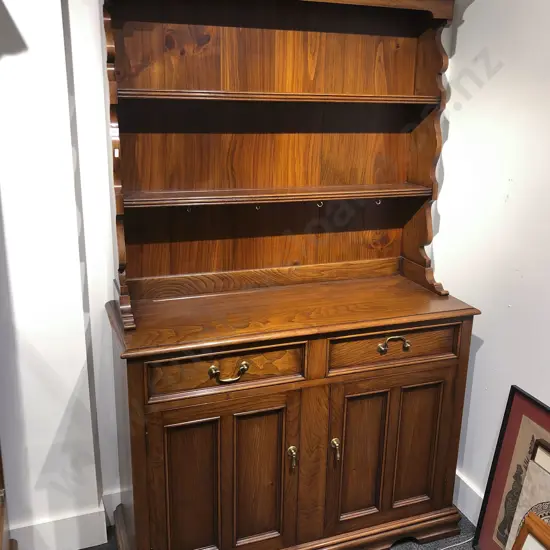 Oak Geo III Style Welsh Dresser