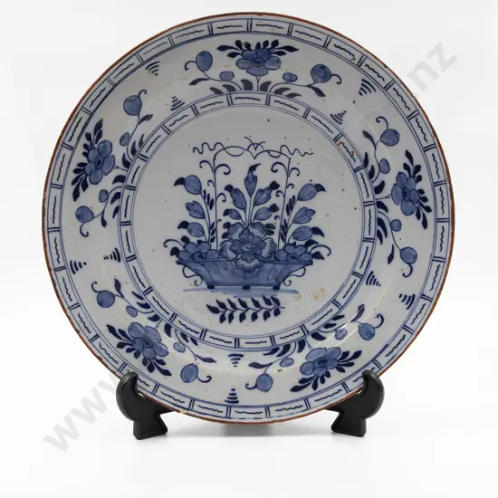C17th/18th Bristol Delft Charger