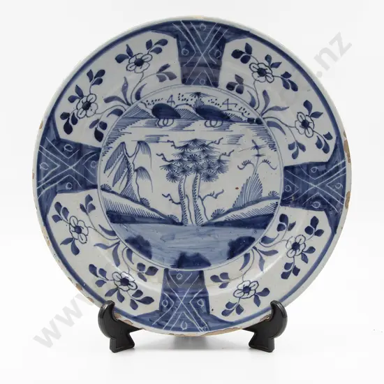 C18th Dutch Delft Charger