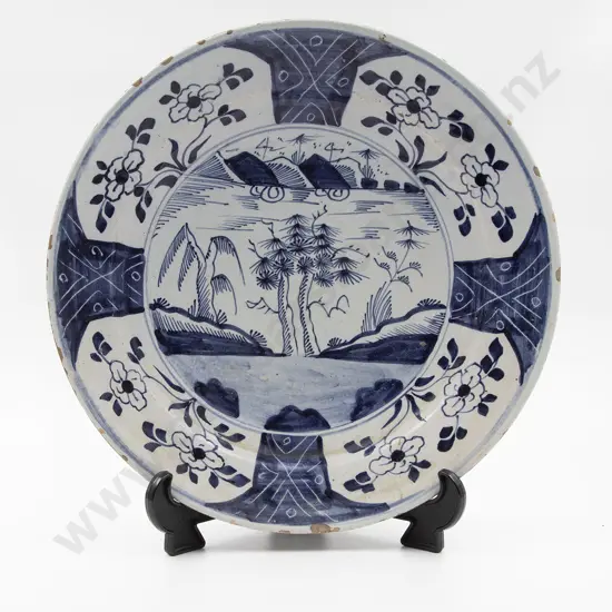 C18th Dutch Delft Charger