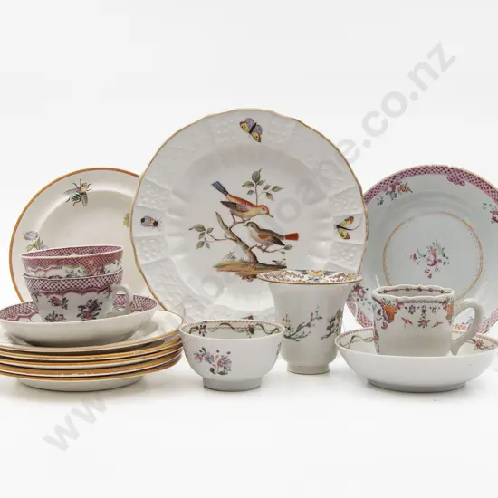 Small Group Of Late C18th & Early C19th European & Chinese Porcelain
