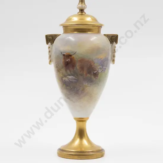 Royal Worcester Vase and Cover