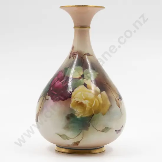 Royal Worcester/Hadley's Specimen Vase