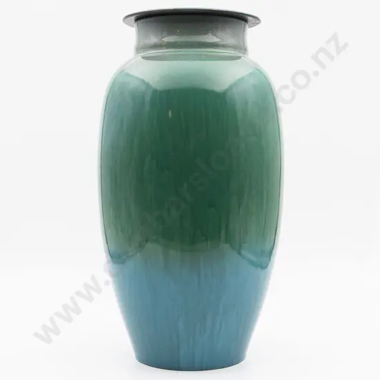 Large Royal Lancastrian Hand Potted Vase