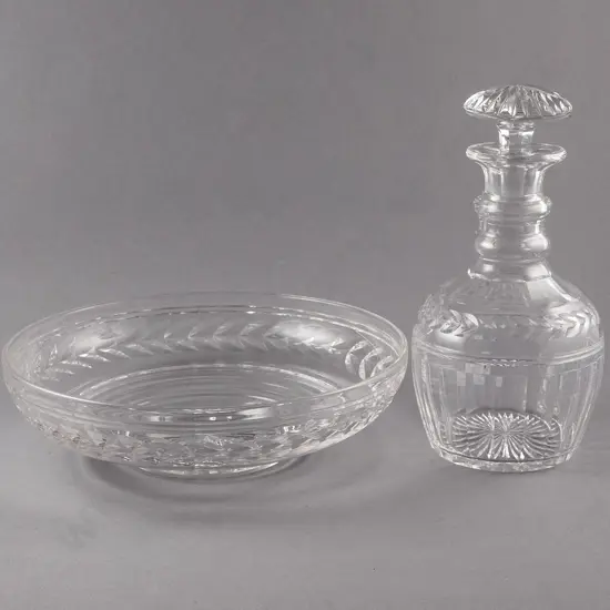 Mid C20th Probable Stuart Crystal Decanter