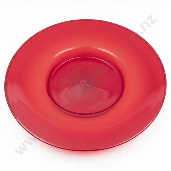 Vernini Ruby Glass Table Bowl