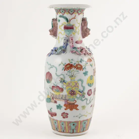 Early C20th Cantonese Export Ware Vase