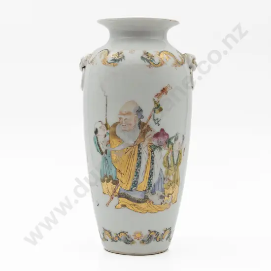 C19th Chinese Ovoid Vase