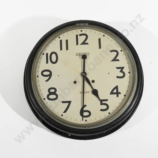 Seiko Industrial Wall Clock