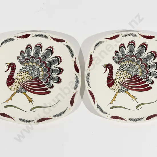 Two Staffordshire Platters