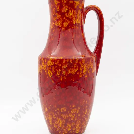 German Lava Glaze Vase