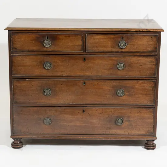 Regency Mahogany Flat Front Chest