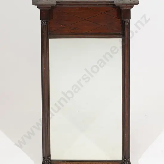 Geo III Mahogany Pier Glass