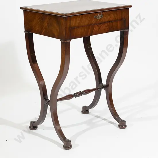 Wm IV Mahogany Sewing Table