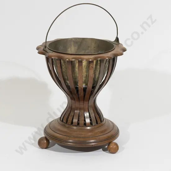 C19th Mahogany Jardiniere