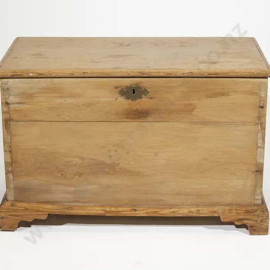 C19th Pine Blanket Box