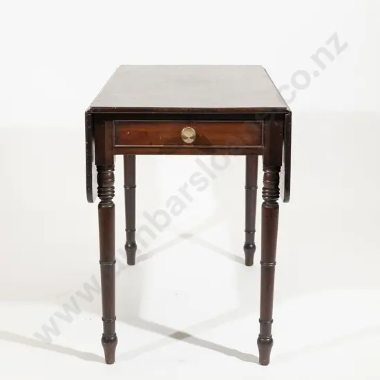 Regency Mahogany Pembroke Dining Table