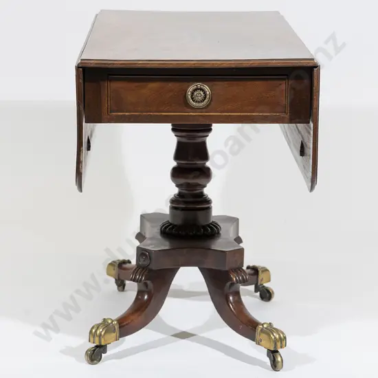 Regency Mahogany Pembroke Dining Table