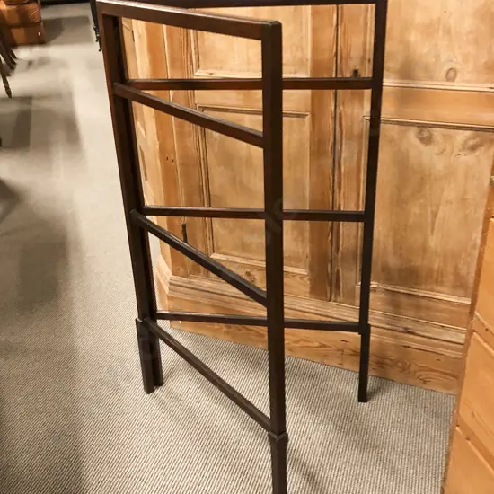 Edwardian Mahogany Towel Rail