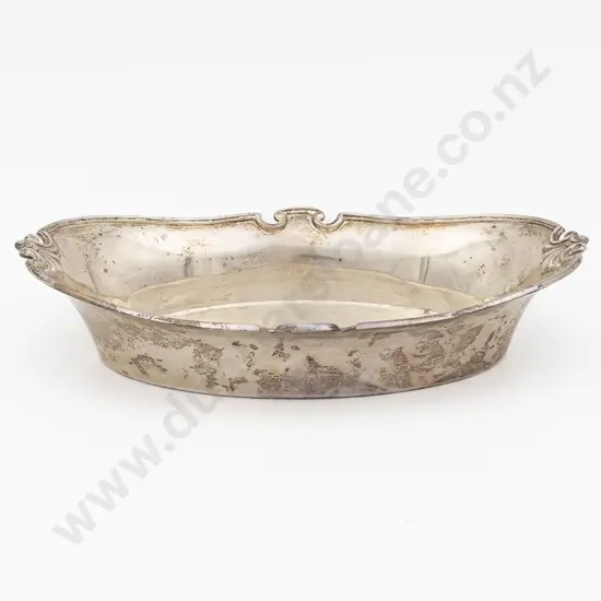 Geo VI S/S Fruit Bowl By Walker & Hall