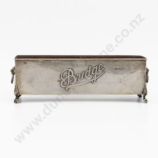 Edw VII S/S Bridge Card Holder