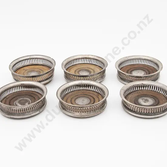 Set Of Six Small S/Plate Coasters