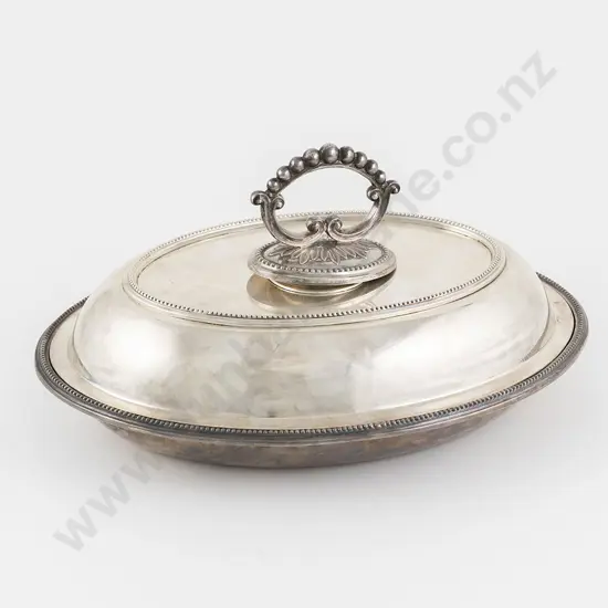 Edw VII S/S Oval Entree Dish