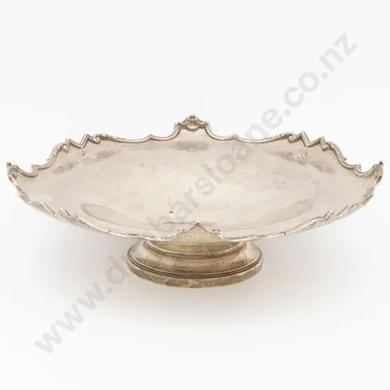 Geo VI S/S Oval Table Bowl By Walker & Hall