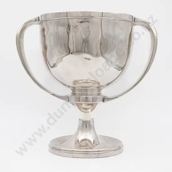 Large Arts & Crafts Period S/Plate Prize Trophy