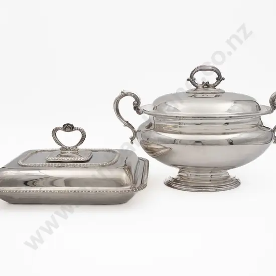 Georgian Style S/Plate Soup Tureen