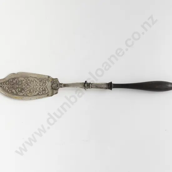 Early C19th European Silver Cake Slice