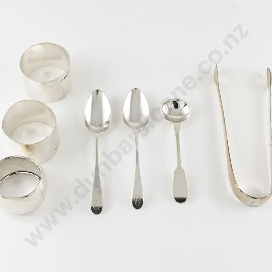 Three S/S Napkin Rings