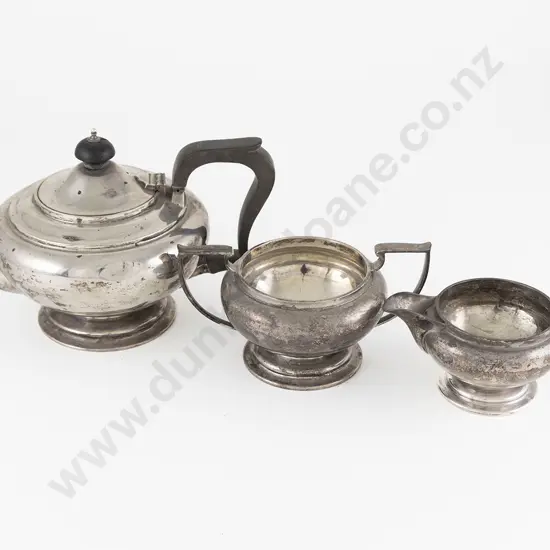 Geo III S/S 3pce Batchelors Teaset